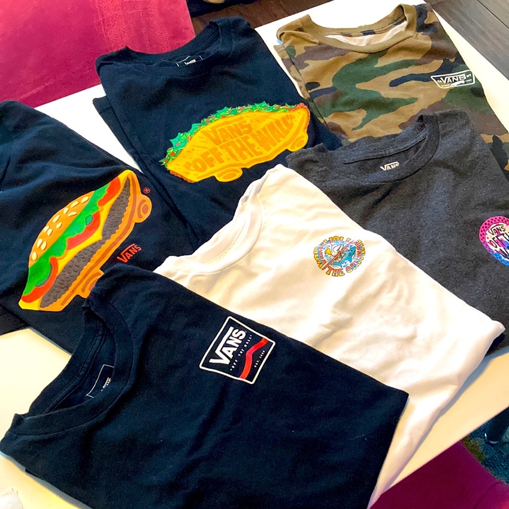 Vans t-shirt bundle